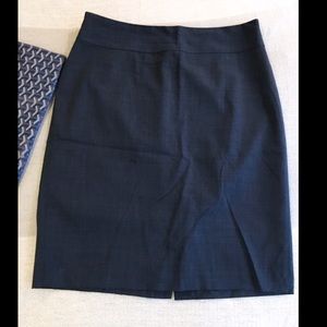 Banana republic navy pencil skirt size 10